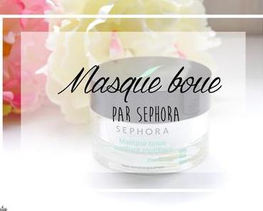 Masque boue de Sephora