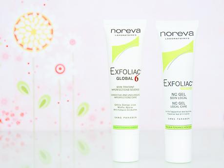 Routine de soin anti-imperfections (boutons et acné) – La gamme Exfoliac de Noreva