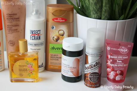 Mes essentiels soins pour l’été 🌞