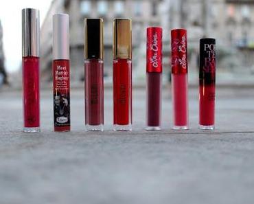 Top 4 de mes Liquid Lipstick Matte + Swatches