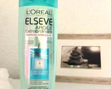 Argile Extraordinaire d'Elseve un shampoing qui promet 3 jours de pureté et de fraîcheur.