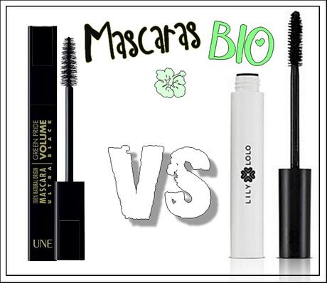 Mascaras naturels / Yeux sensibles → Lily Lolo (vegan) VS UNE Beauty (BIO)