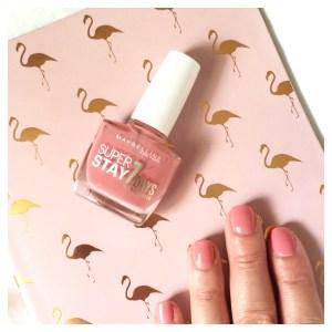 Vernis Super Stay 7 Days MAYBELLINE, mes nouveaux chouchous