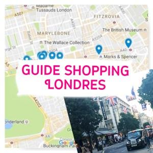 Guide Shopping Beauté à Londres