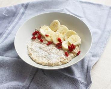 Mon porridge pour une petit déjeuner healthy