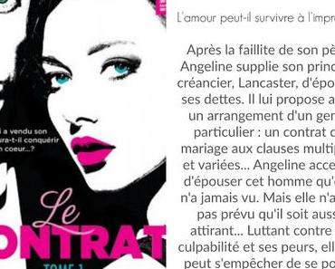 Chronique litteraire #78: Le contrat Tome 1