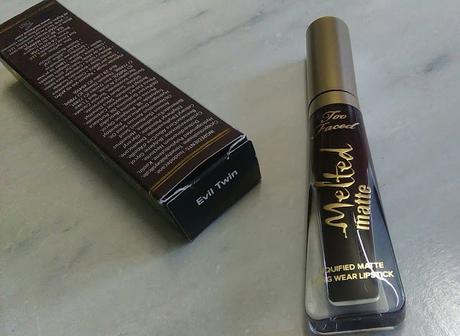 Too Faced et son Melted Matte: Evil Twin