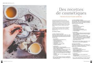 Des recettes de cosmétiques faciles et pour toute la famille – mon article dans le magazine Mieux-être