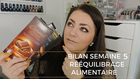 Bilan semaine 5 Rééquilibrage alimentaire