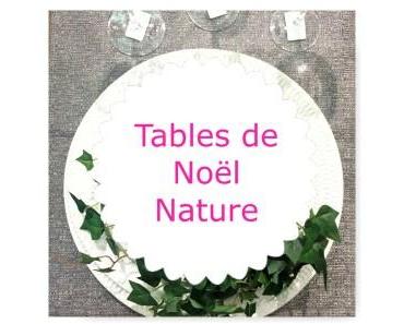 5 tables de NOEL de style naturel !