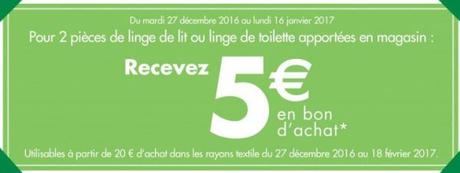 Recyclez vos vieux draps et obtenez des bons d’achats !