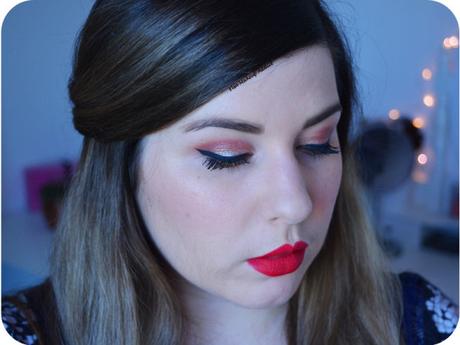 Cranberry & Glitter Makeup pour les Fêtes