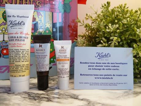 Calendrier de l'avent Kiehl's 2016 - Top ou flop ?