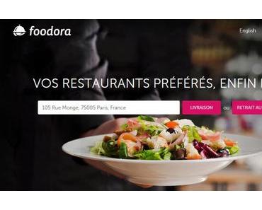 Foodora, retrait au restaurant et Burger à 1€