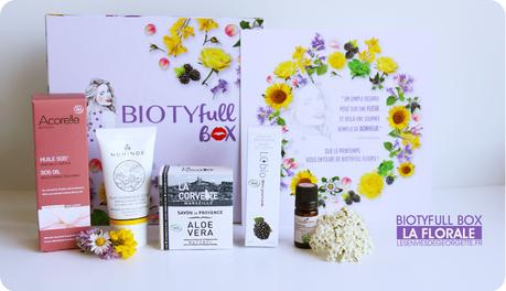 Biotyfull Box de mars 2017 : la florale