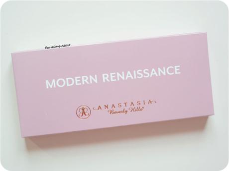 Palette Modern Renaissance d’Anastasia Beverly Hills : ENFIN MIENNE !