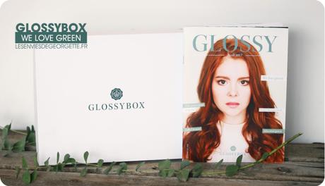 Glossybox d’avril : we love green