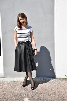 [MODE] Jupe vintage et look so frenchy !