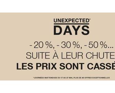 Promotions Unexpected Days Parly 2 (+concours)