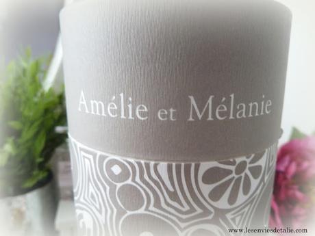 Diffuseur de parfum Amélie et Mélanie signé Lothantique