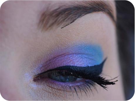 Blue & Pink Makeup with Pastel Goth