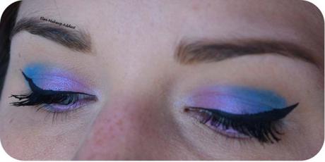 Blue & Pink Makeup with Pastel Goth