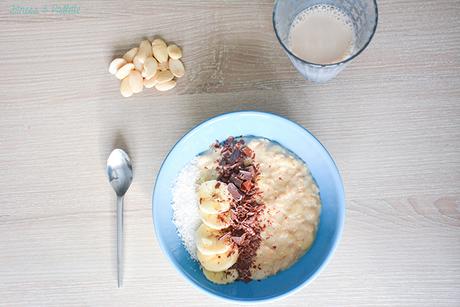 Porridge fondant banane-vanille