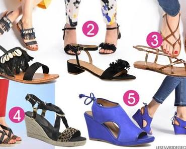 10 idées de chaussures d’été !*