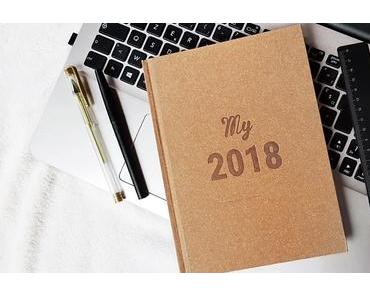 My 2018, mon agenda/bullet journal pour cette nouvelle année !