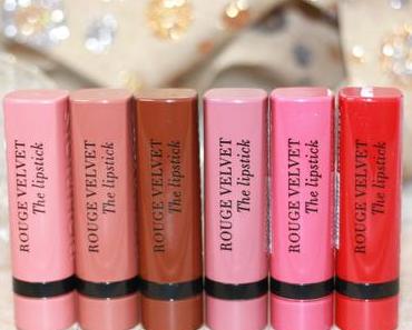 La gamme Rouge Velvet The Lipstick de Bourjois !