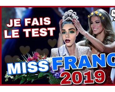 Je passe le quiz de culture générale de Miss France