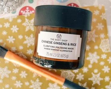 Un teint frais et lumineux avec le masque Chinese Ginseng & Rice de The Body Shop
