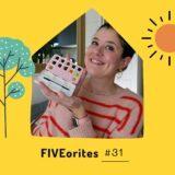 The FIVEorites #31 : je mets un pied dans le 3ème âge !