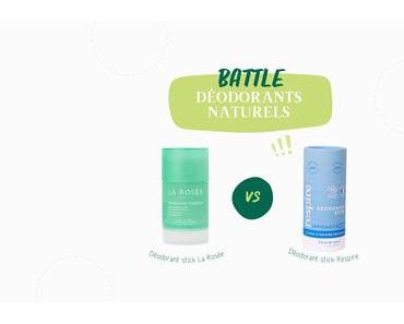 Battle de déodorants naturels : Respire VS La Rosée